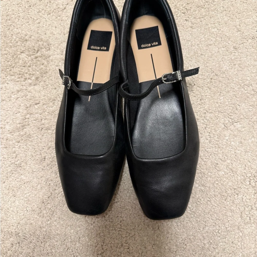 Dolce Vita Reyes ballet Flats, black leather - Picture 6 of 9